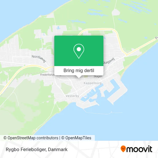 Rygbo Ferieboliger kort