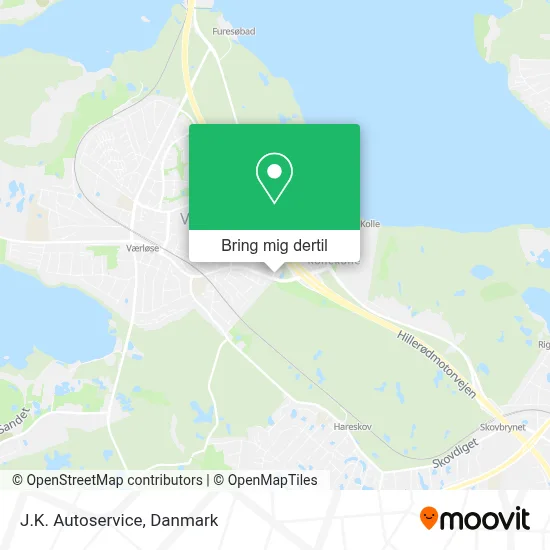 J.K. Autoservice kort