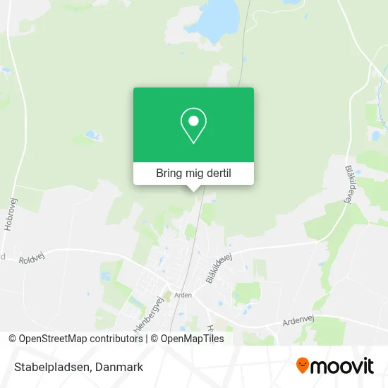 Stabelpladsen kort