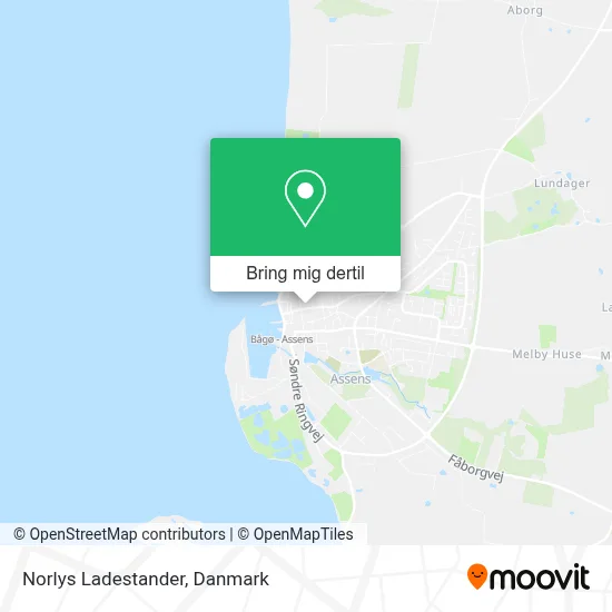 Norlys Ladestander kort