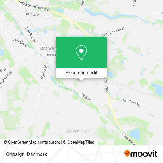 Gripsign kort