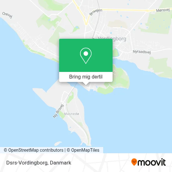 Dsrs-Vordingborg kort