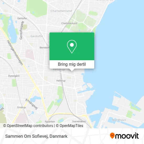 Sammen Om Sofievej kort