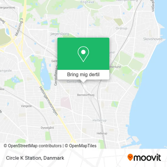 Circle K Station kort