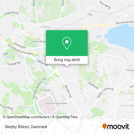 Skejby Bilsyn kort