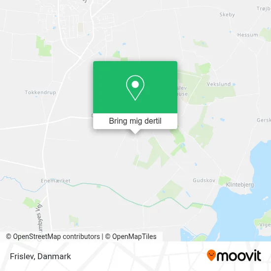 Frislev kort