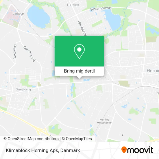 Klimablock Herning Aps kort