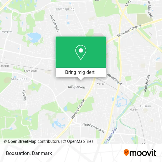 Boxstation kort