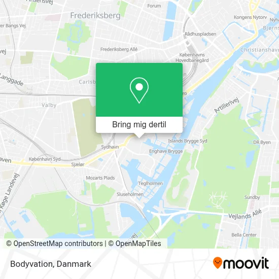 Bodyvation kort