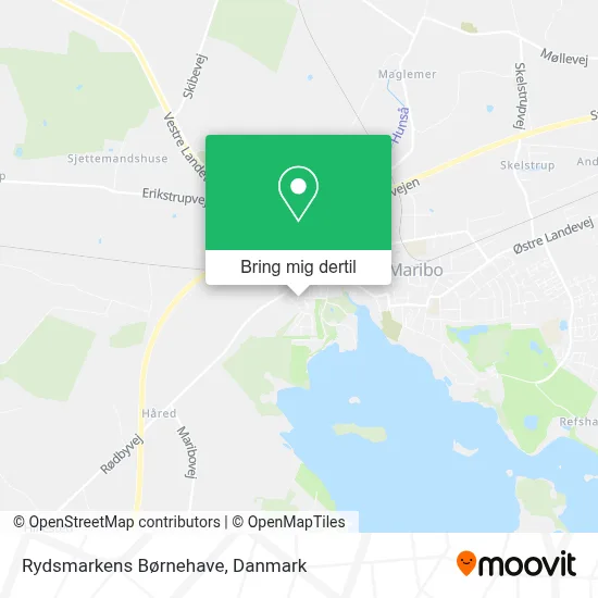 Rydsmarkens Børnehave kort