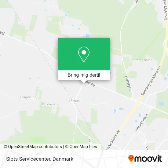 Slots Servicecenter kort
