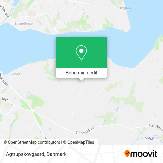 Agtrupskovgaard kort