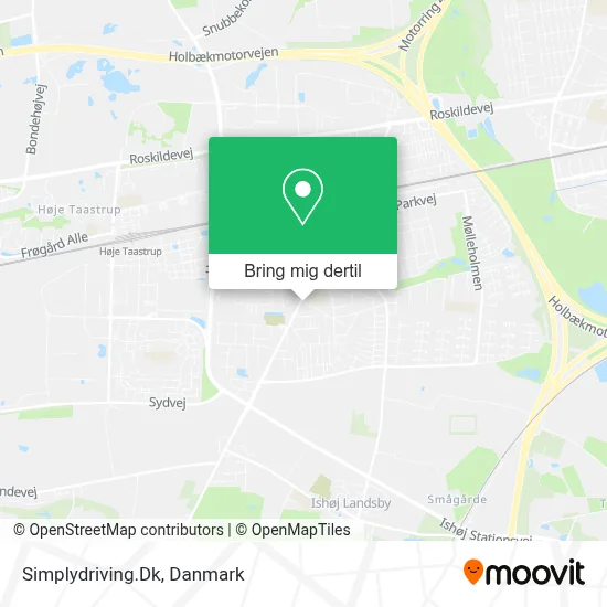 Simplydriving.Dk kort