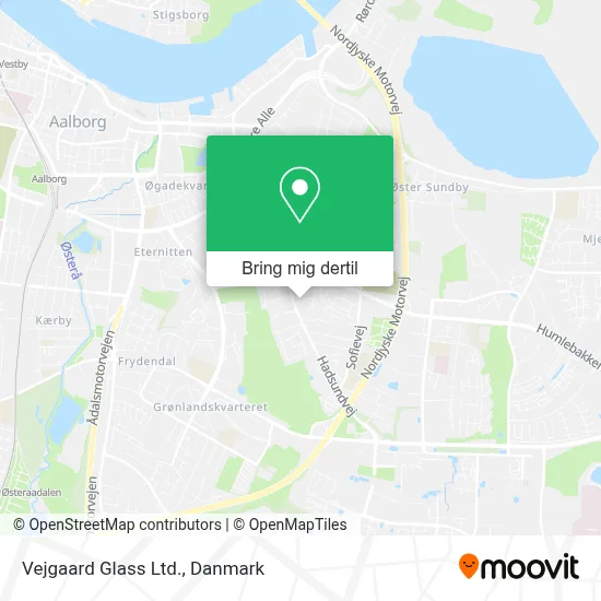Vejgaard Glass Ltd. kort