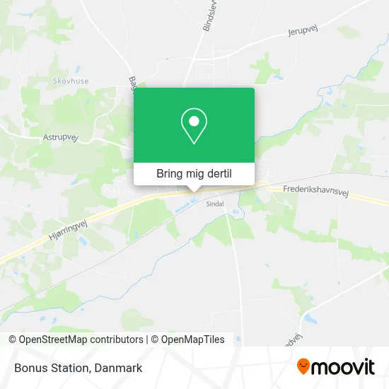 Bonus Station kort