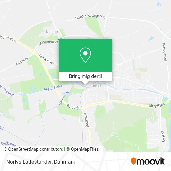 Norlys Ladestander kort