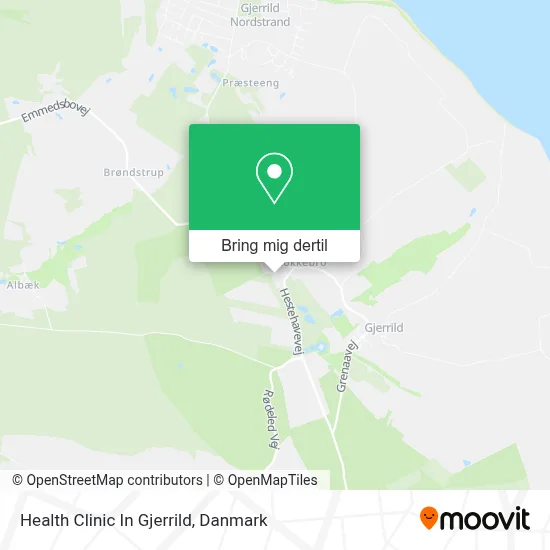 Health Clinic In Gjerrild kort