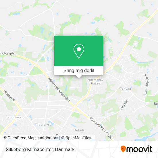 Silkeborg Klimacenter kort