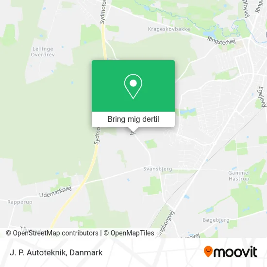 J. P. Autoteknik kort