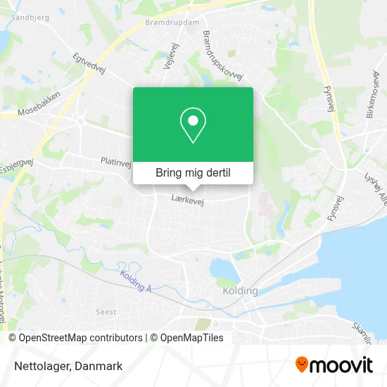 Nettolager kort