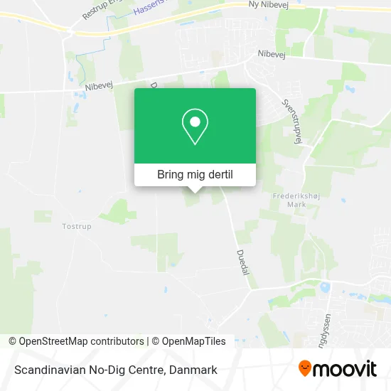 Scandinavian No-Dig Centre kort