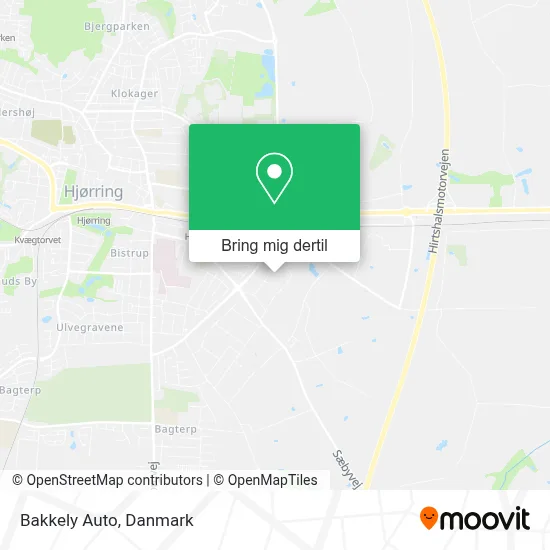 Bakkely Auto kort