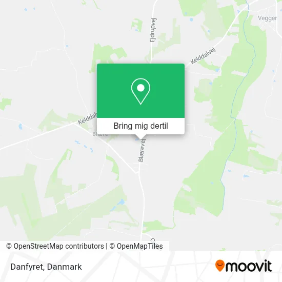 Danfyret kort