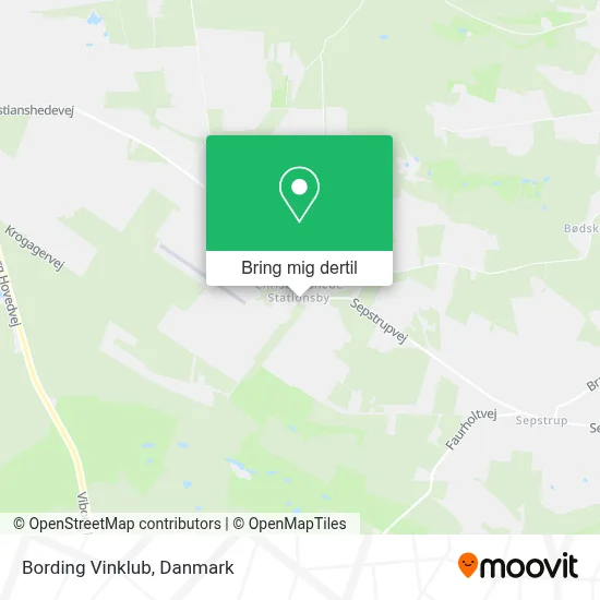 Bording Vinklub kort