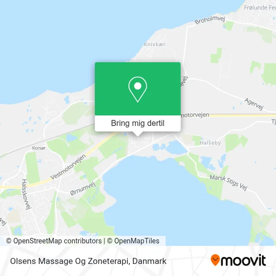 Olsens Massage Og Zoneterapi kort