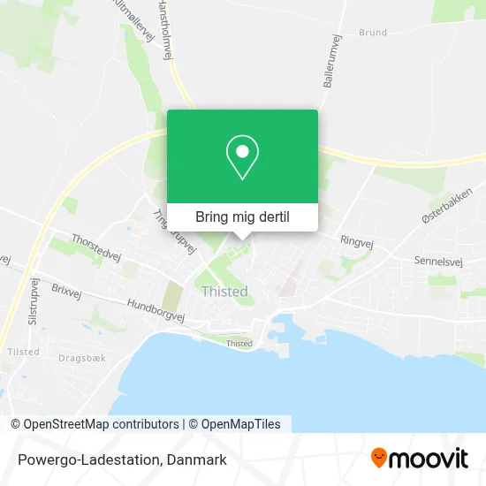 Powergo-Ladestation kort