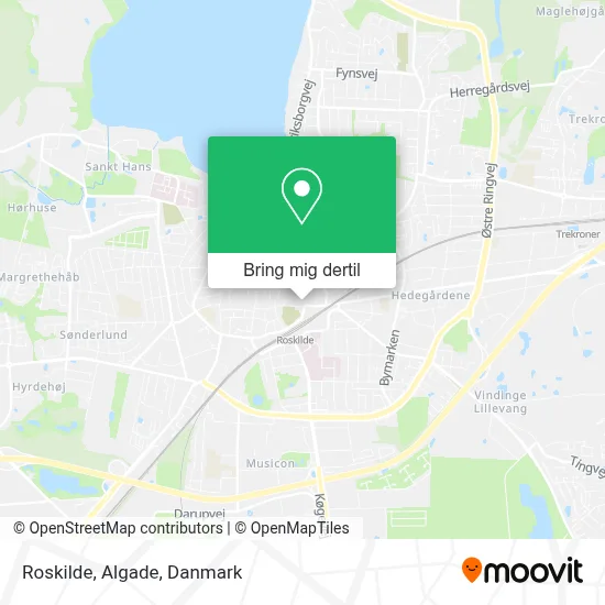 Roskilde, Algade kort