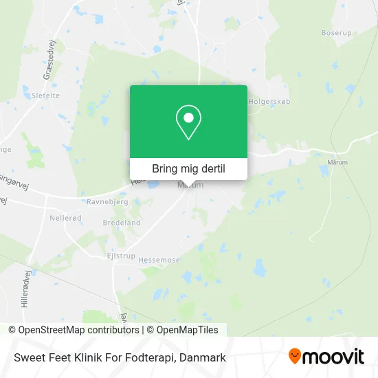 Sweet Feet Klinik For Fodterapi kort