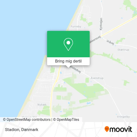 Stadion kort