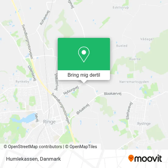 Humlekassen kort