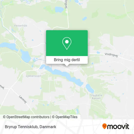 Bryrup Tennisklub kort