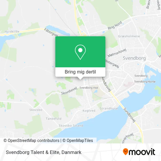 Svendborg Talent & Elite kort
