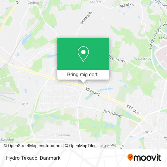 Hydro Texaco kort