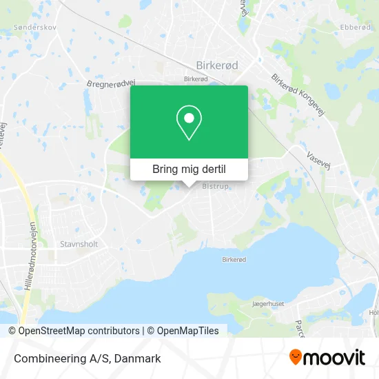 Combineering A/S kort