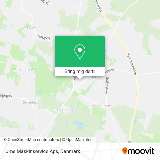 Jms Maskinservice Aps kort