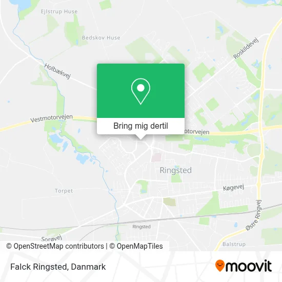 Falck Ringsted kort