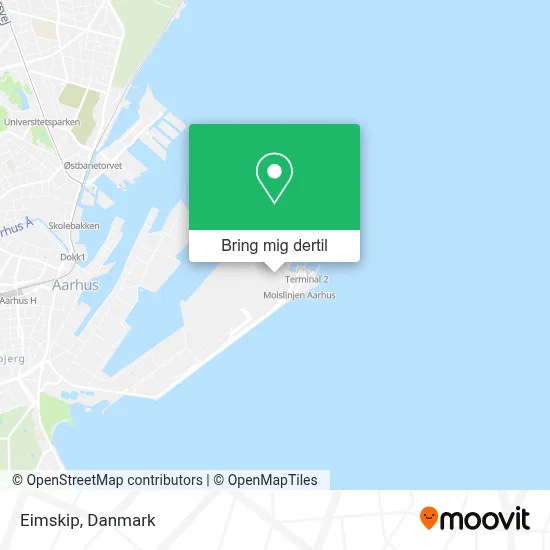 Eimskip kort