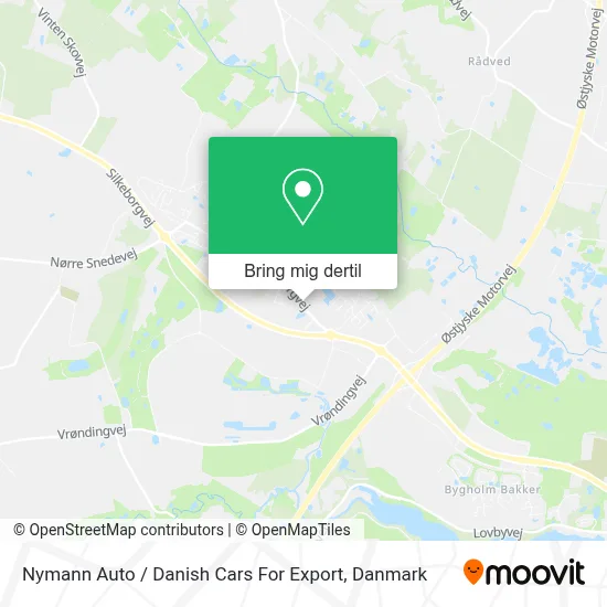 Nymann Auto / Danish Cars For Export kort