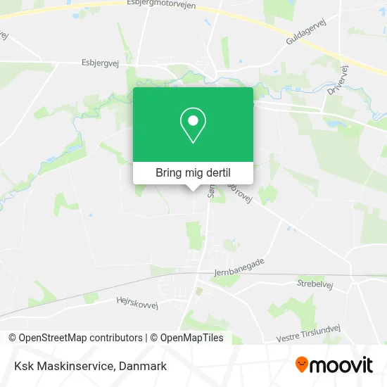 Ksk Maskinservice kort
