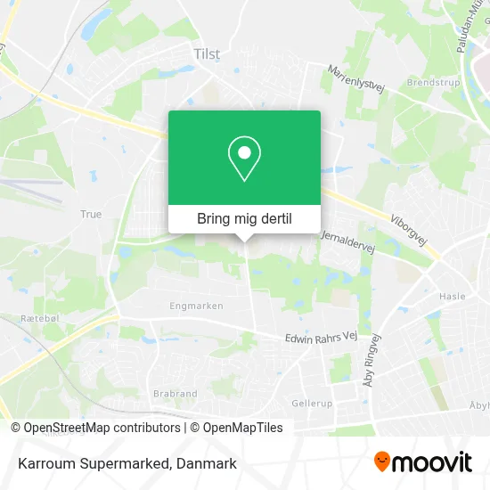 Karroum Supermarked kort