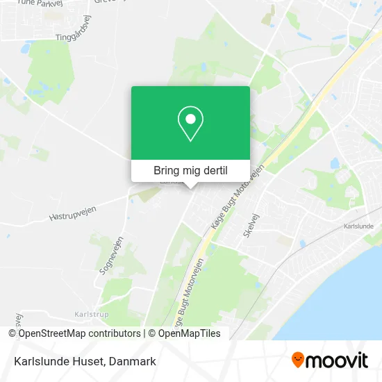 Karlslunde Huset kort