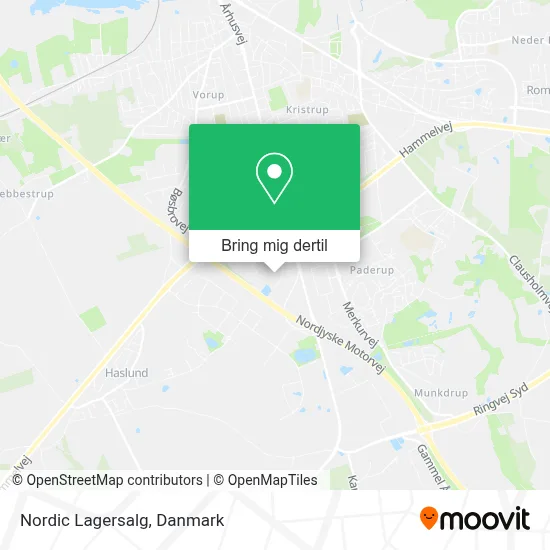 Nordic Lagersalg kort