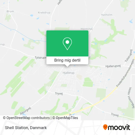 Shell Station kort