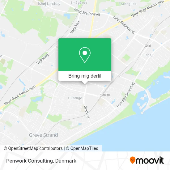 Penwork Consulting kort