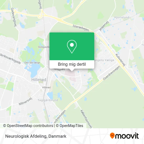 Neurologisk Afdeling kort