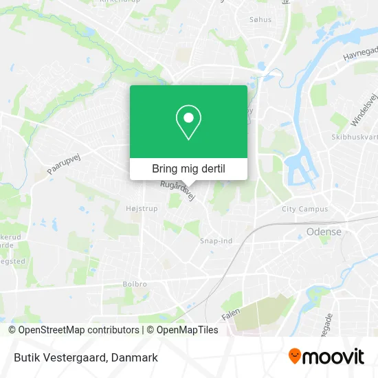 Butik Vestergaard kort